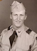 Robert Richard Garry, grandfather of Capt. Elena Gonzalez and a Korean War veteran. 