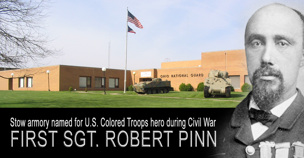 Stow armory with 1st Sgt Robert Pinn super imposed