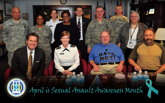 Sexual Assault Awareness Month program April 9, 2013, at the Maj. Gen. Robert S. Beightler Armory in Columbus, Ohio.