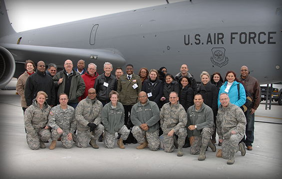 Members of the Ohio National Guard community outreach diversity working group
