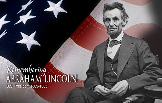 Graphic in commemoration of the 150th anniversary of the assassination of President Abraham Lincoln.