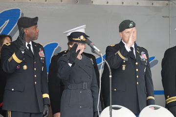 Maj. Gen. Deborah Ashenhurst (center)
