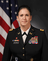 Col. Jennifer Mitchell command photo