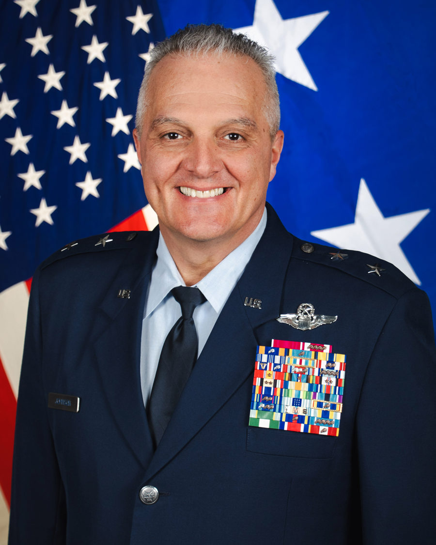 Official portrait of the Ohio Assistant Adjutant General for Army.