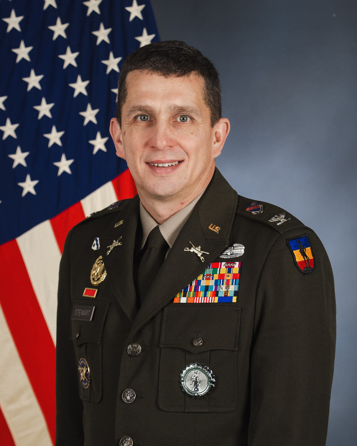 Official portrait of the Ohio Assistant Adjutant General for Army.