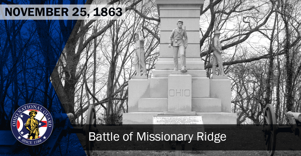 State of Ohio monument on Missionary Ridge.