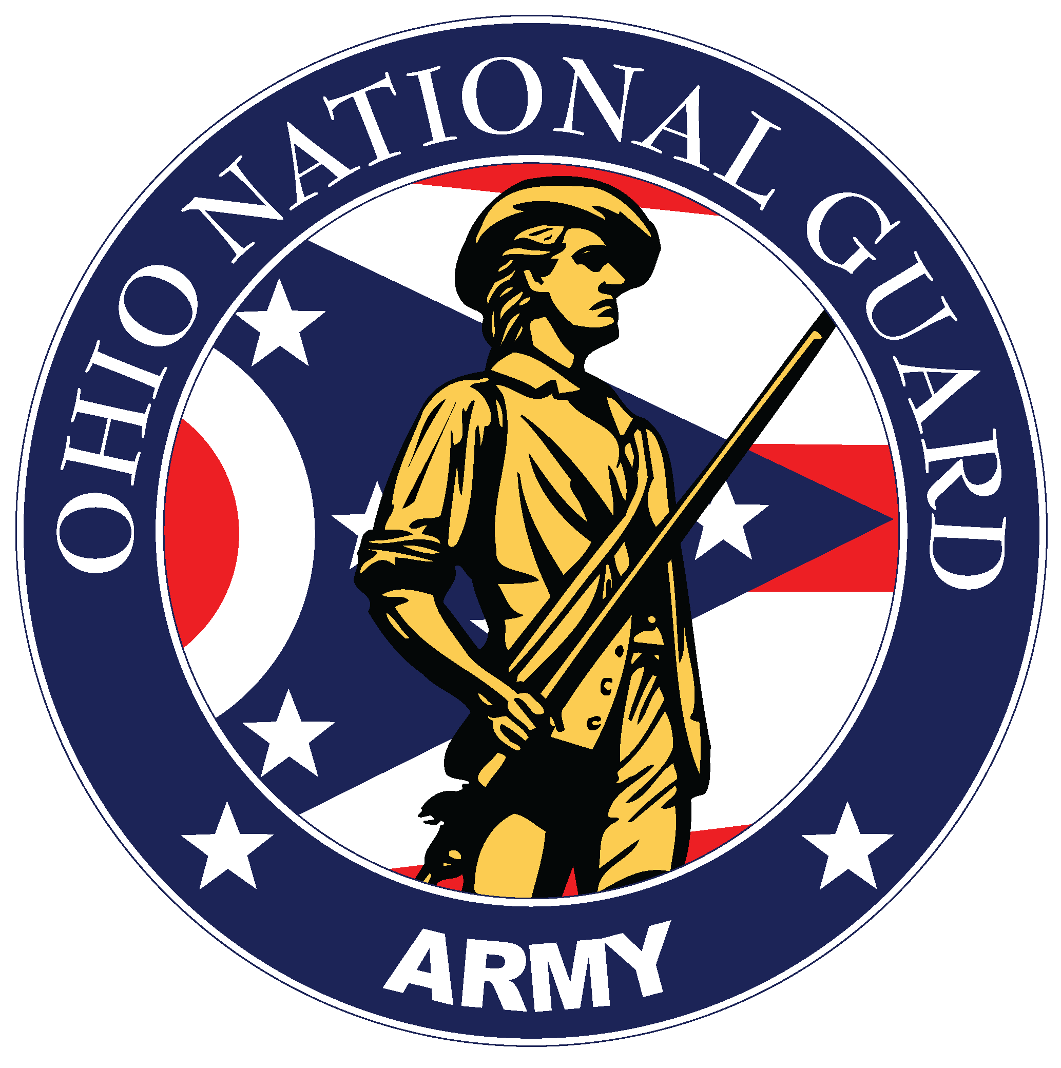 OHIO ARMY NATIONAL GUARD logo