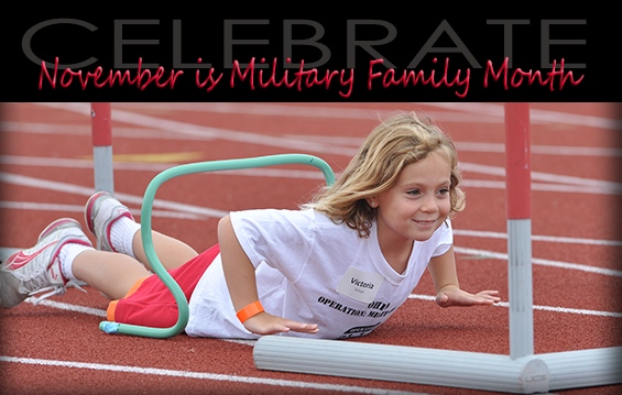 November is Military Family Month!