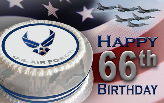 Air Force clebrates its 66th Birthday on September 18, 2013