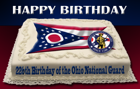 The Ohio National Guard was organized as the Northwest Territory Militia. Happy 226th birthday Ohio National Guard!