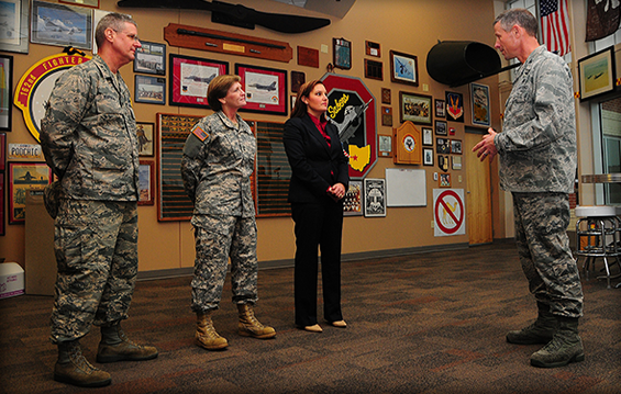 Tour of the 178th Fighter Wing