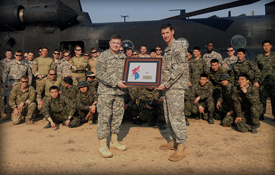 McDaniel visits deployed Ohio National Guard SF Soldiers who were training with their counterparts from the 63rd Battalion, 11th Republic of Korea Special Forces Brigade.