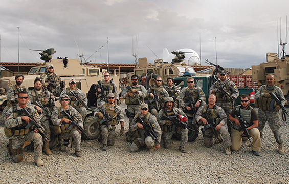 Members of Special Forces Operational Detachment Alpha 9224 in Afghanistan