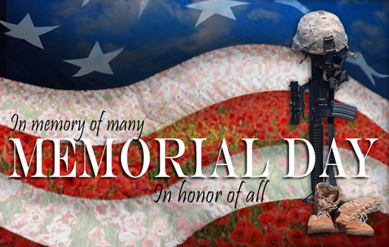 Memorial day graphic