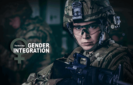 Gender Integration: The Next Step. graphic