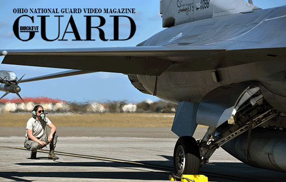 MARCH 2017 EDITION
Pilots and maintenance personnel of the Ohio Air National Guard’s 180th Fighter Wing test their skills during simulated combat missions. Watch them in action in the new episode of the Buckeye Guard.