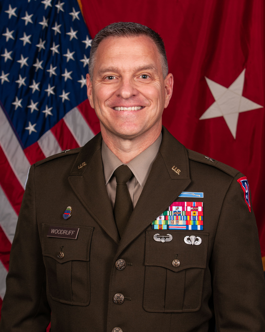 Official photograph for Ohio Assistant Adjutant General BG Matthew S. Woodruff
