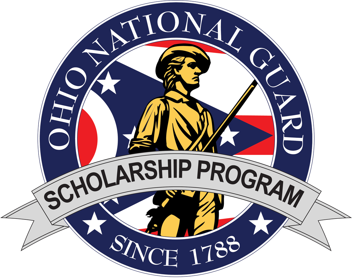 Ohio National Guard logo with Scholarship Program banner