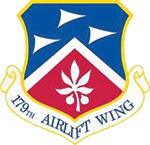 179th Airlift Wing Web page patch