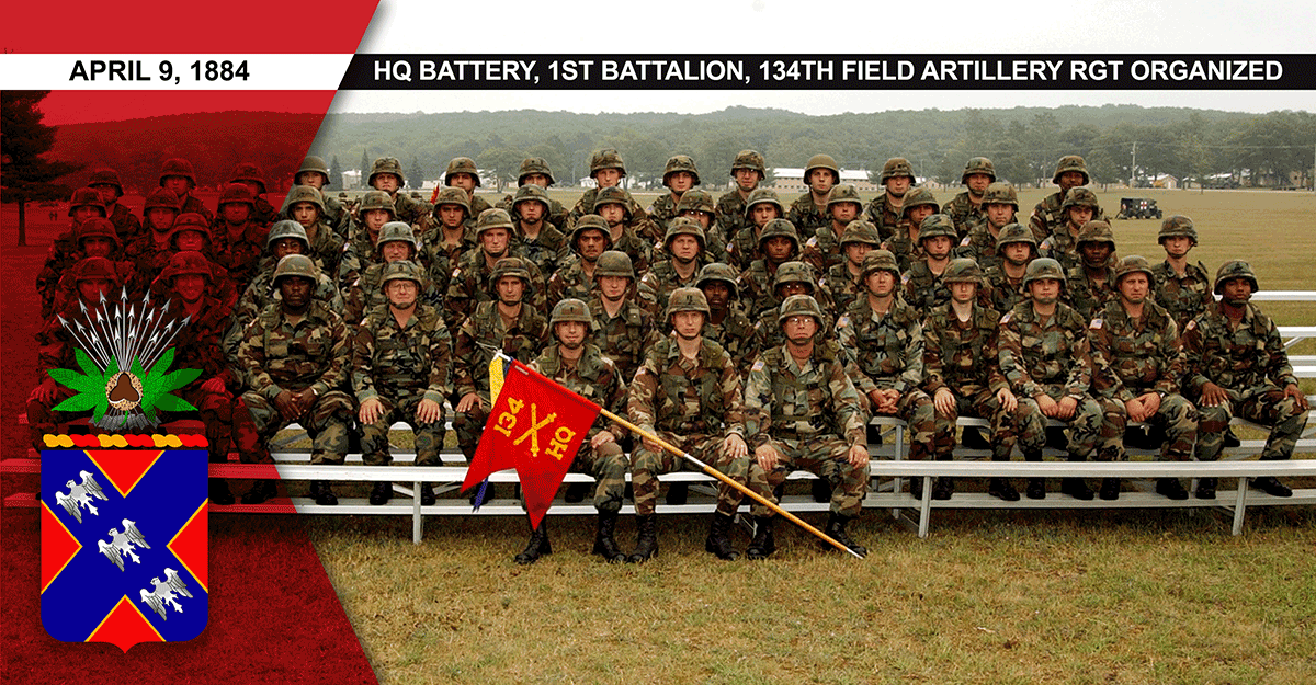 2005: Soldiers sit for a unit photo.