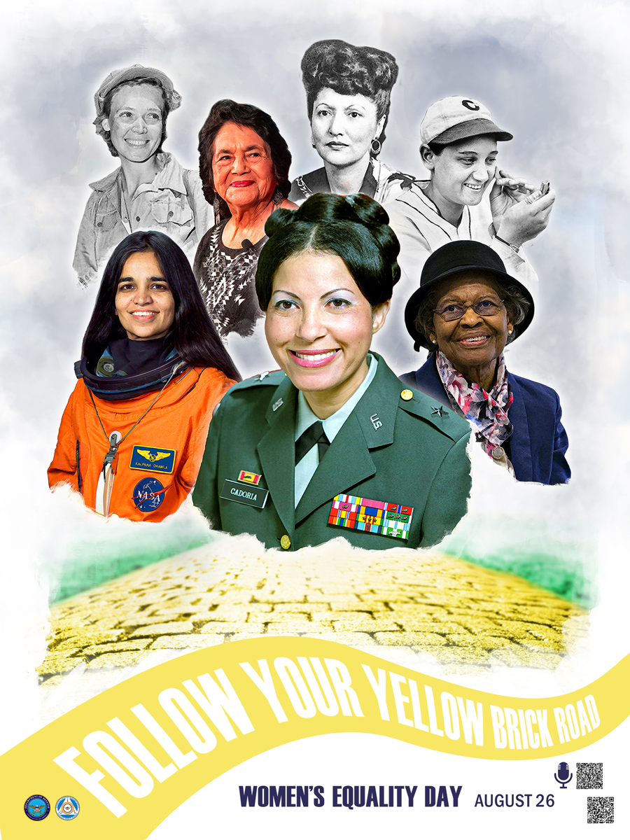 Defense Equal Opportunity Management Institute Women's Equality Day poster