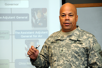 Brig. Gen. John C. Harris Jr., Ohio assistant adjutant general for Army, shares the mission and vision of the Ohio National Guard.