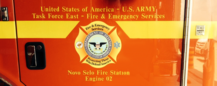 Novo Selo Fire Station Engine 02: US ARMY Task Force East - Fire & Emergency Services