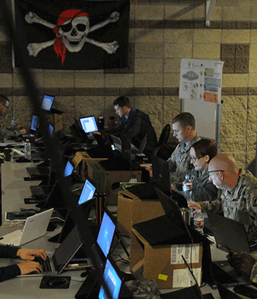 Members of the Army National Guard, Air National Guard and Army Reserve, and civilians working in information technology.